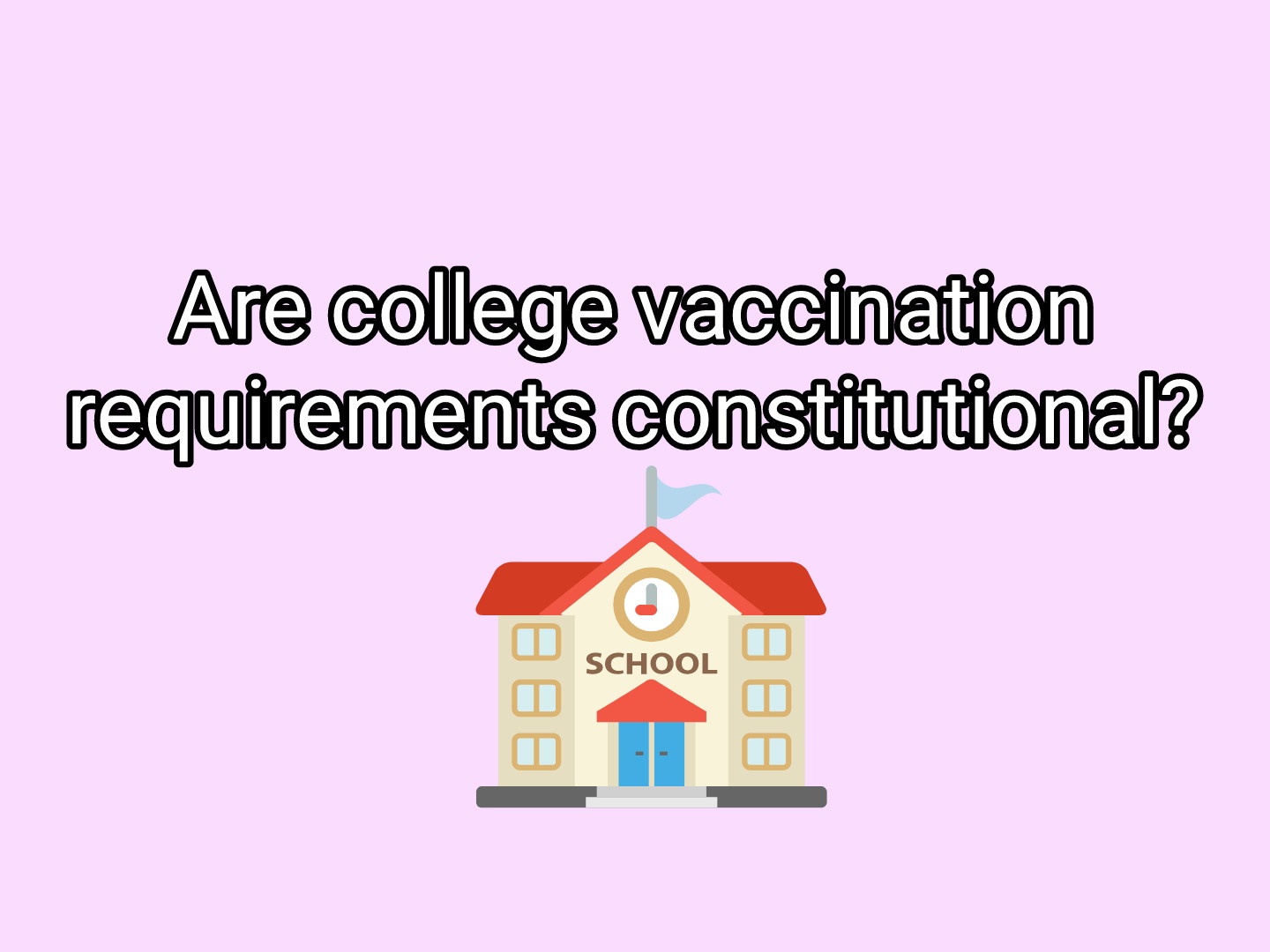 Are College Vaccination Requirements Constitutional?